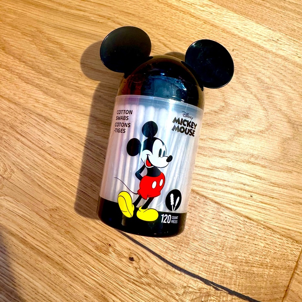 Mickey Mouse Cotton Swab Container